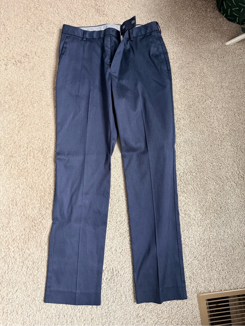 Charles Tyrwhitt Navy Dress Trousers